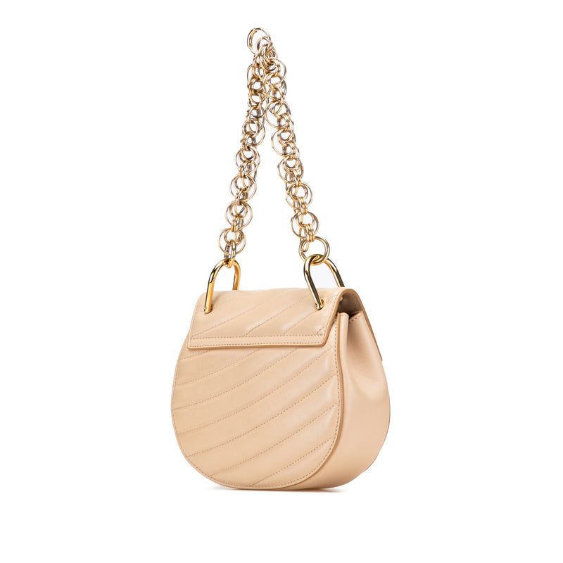 Mini Leather Drew Bijou Satchel - Image 2