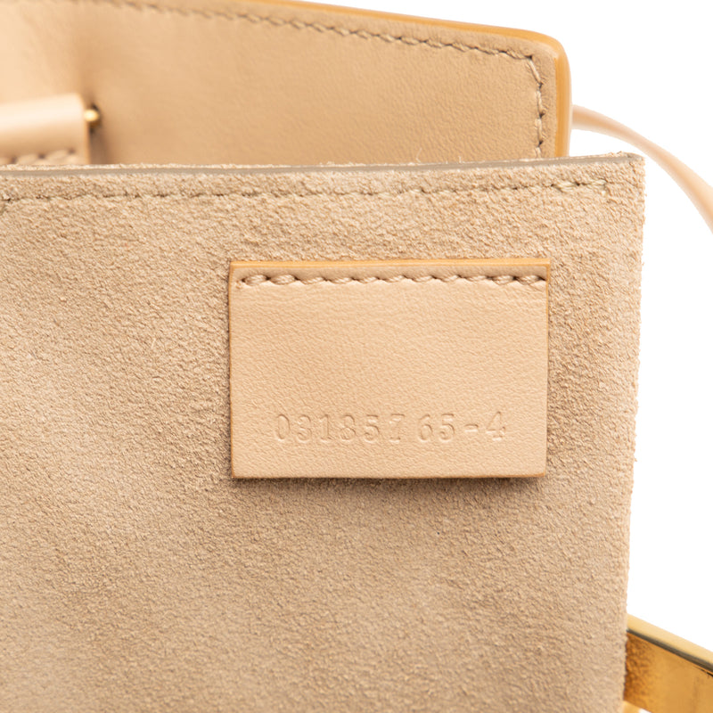 Mini Leather Drew Bijou Satchel - Image 6