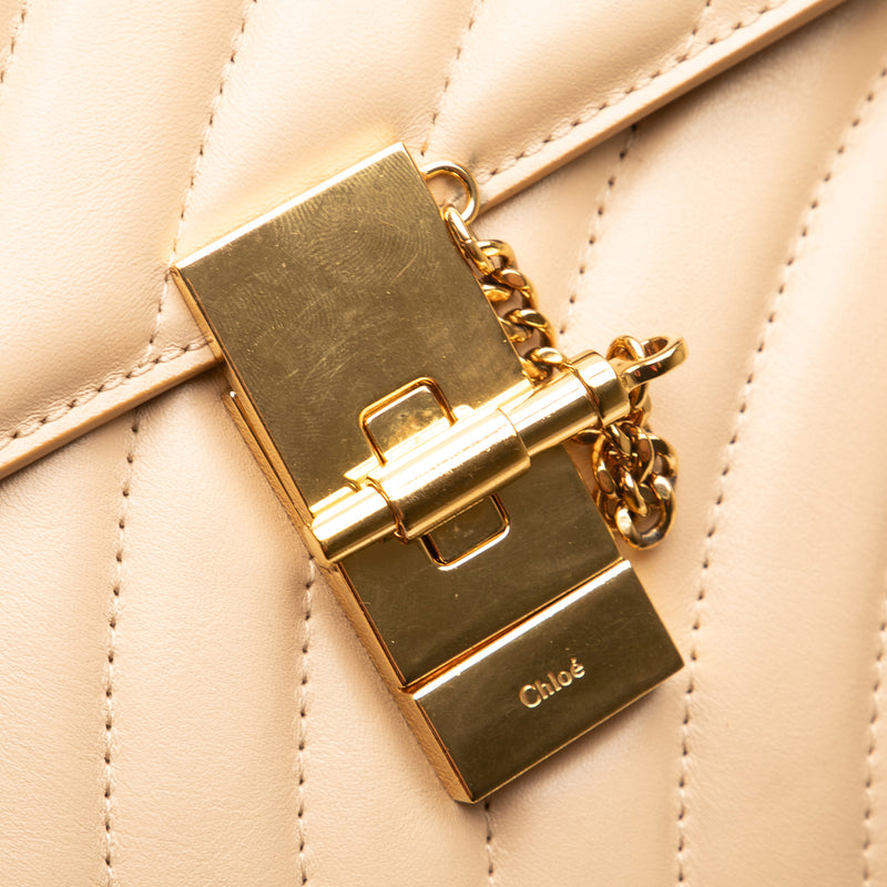 Mini Leather Drew Bijou Satchel - Image 8