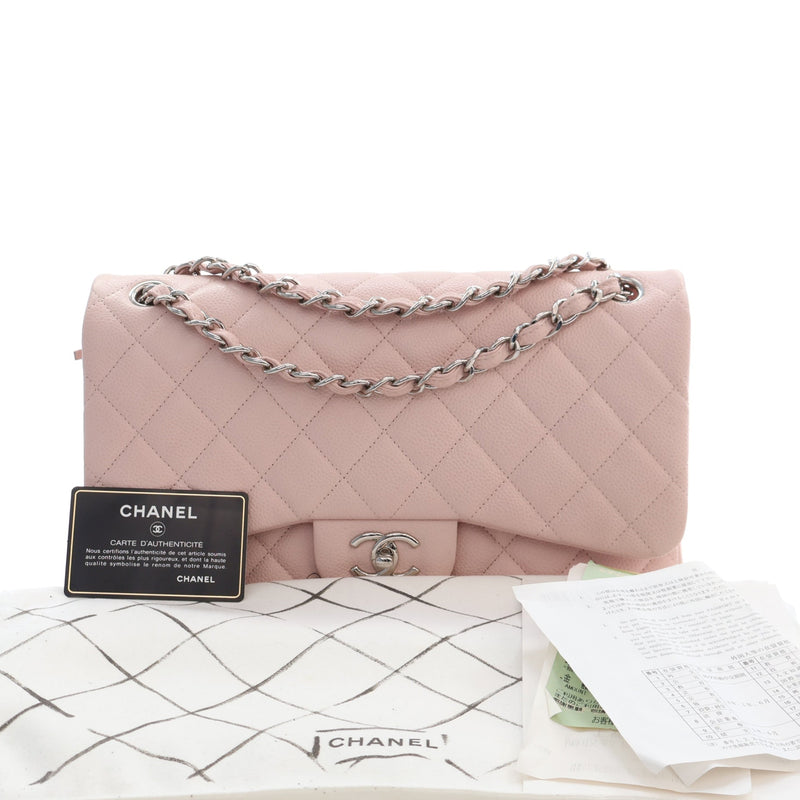 Jumbo Classic Caviar Double Flap - Image 15
