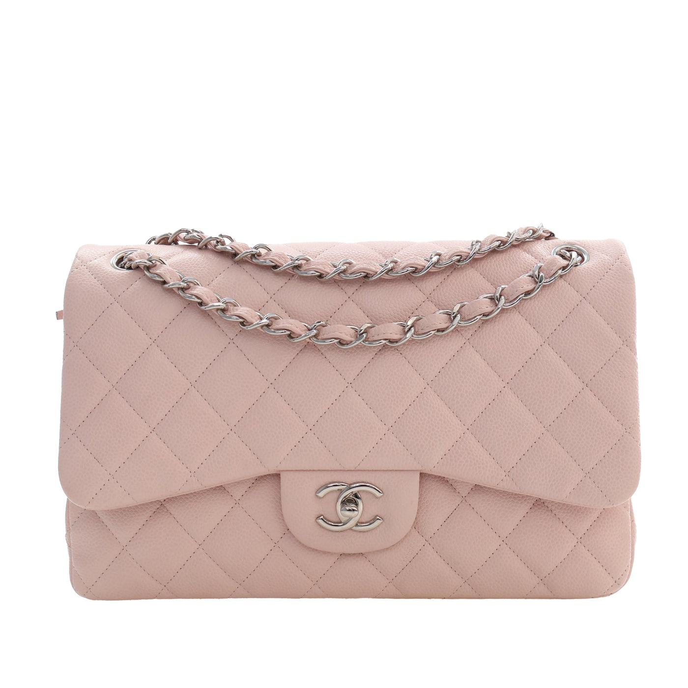 Jumbo Classic Caviar Double Flap - Image 1