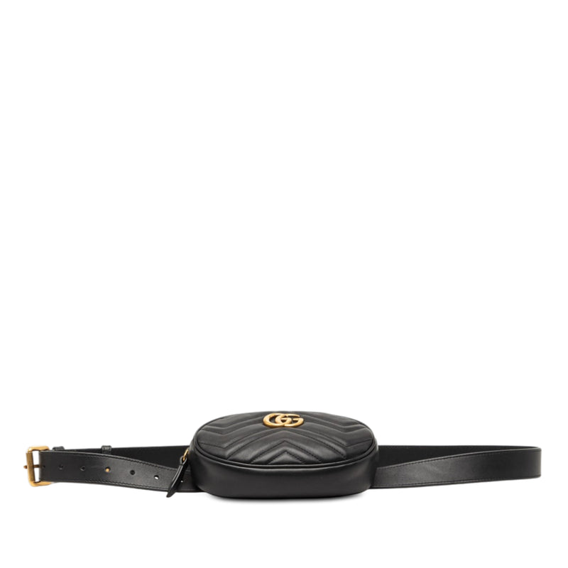 GG Marmont Matelasse Leather Belt Bag - Image 3