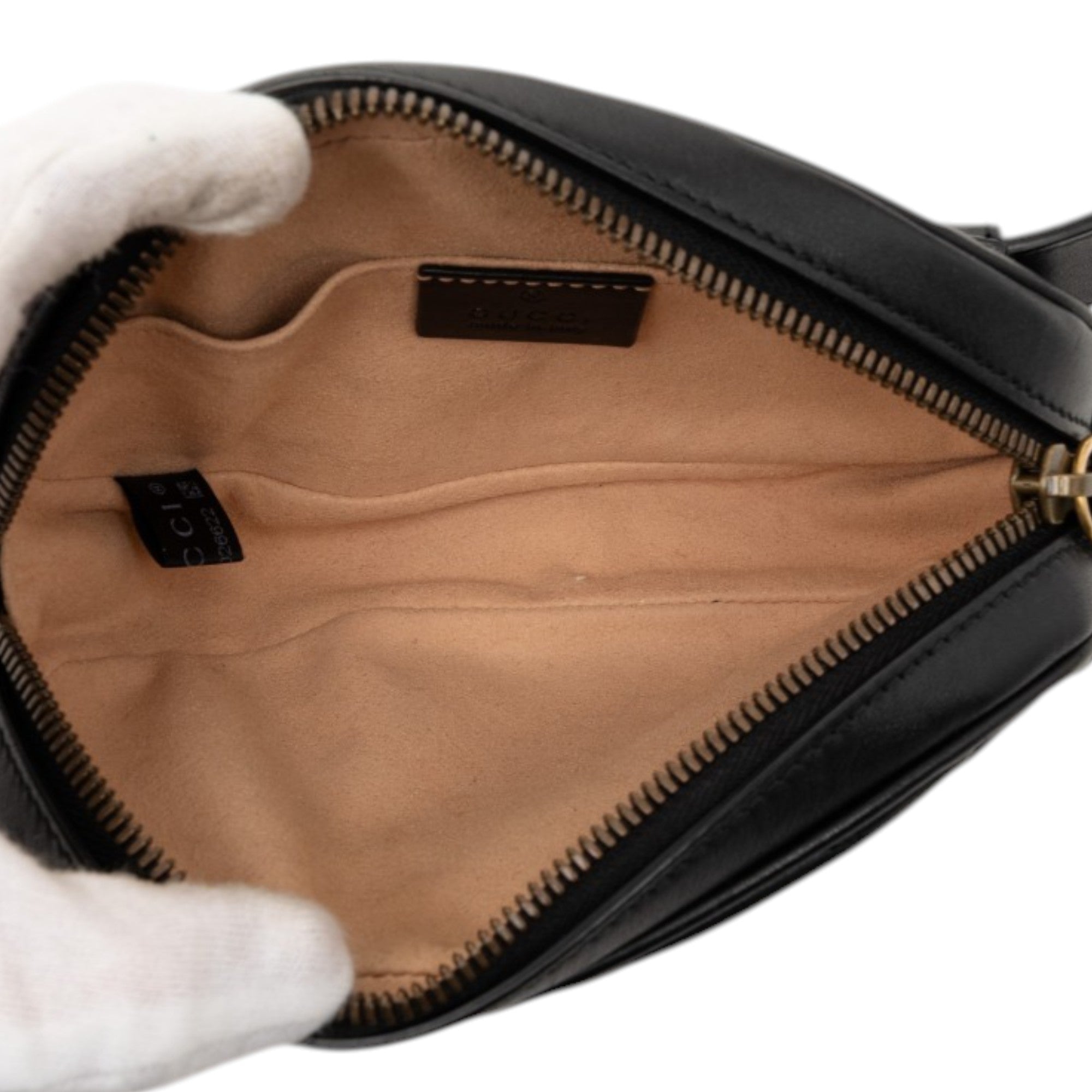 GG Marmont Matelasse Leather Belt Bag - Image 4