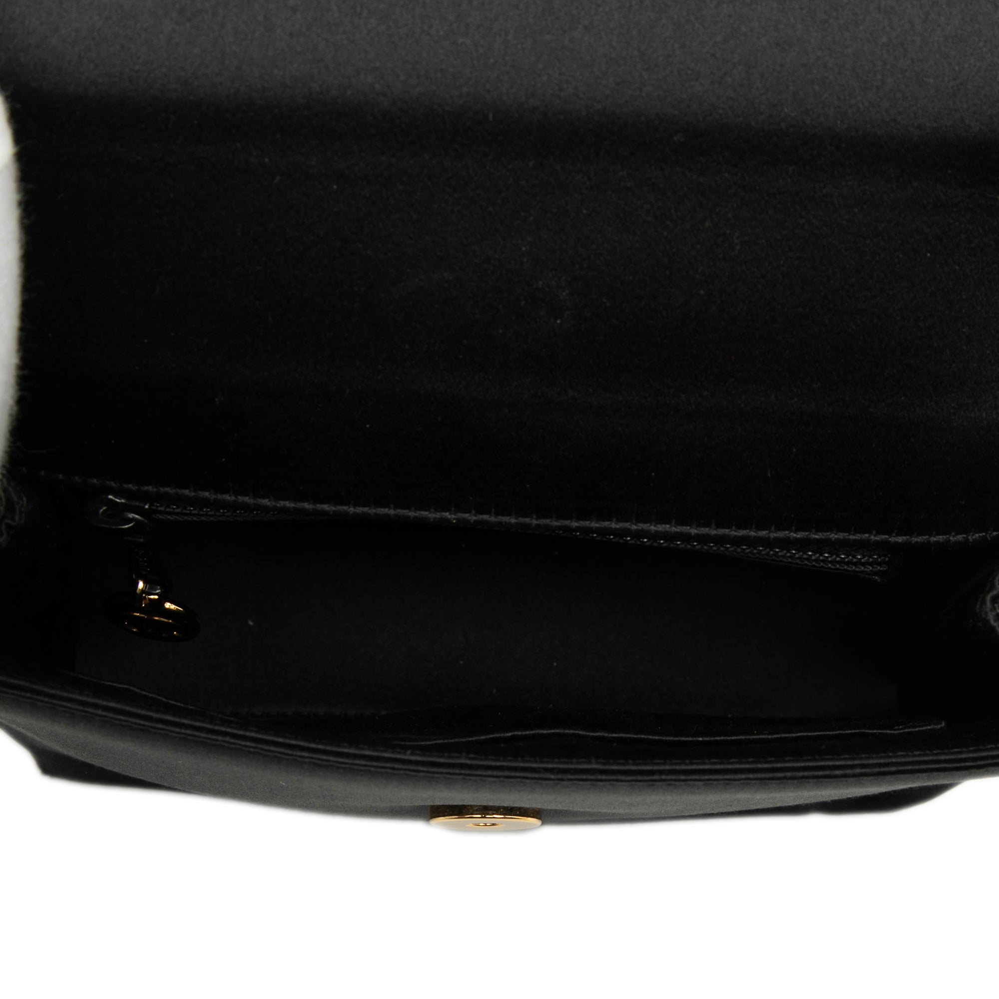 Mini Satin Beaded Flap Crossbody - Image 4