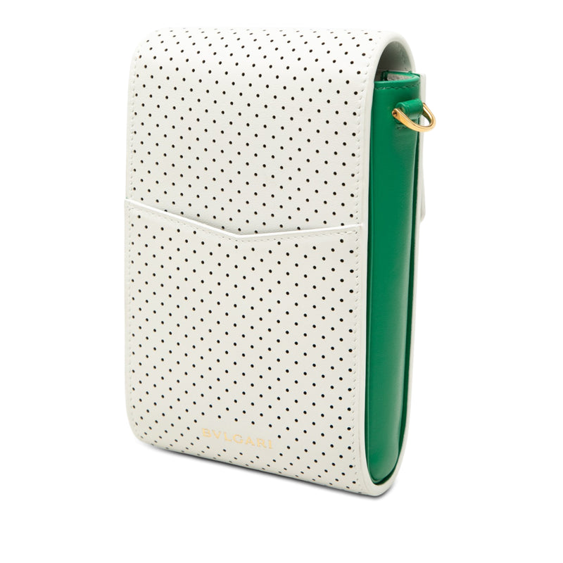 Casablanca Apres Tennis Perforated Calfskin Serpenti Crossbody - Image 2
