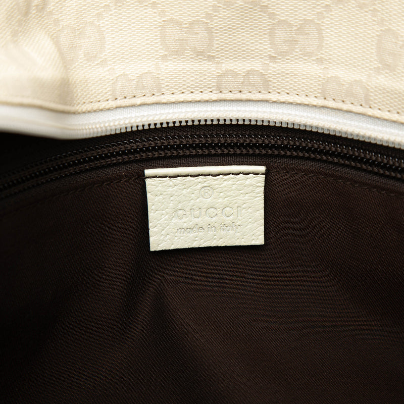 GG Canvas Web Tote - Image 5