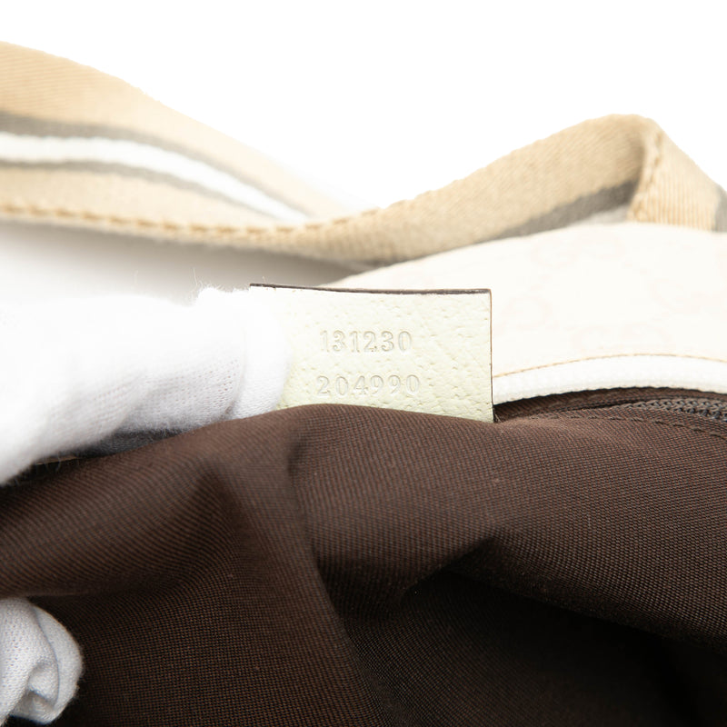 GG Canvas Web Tote - Image 6
