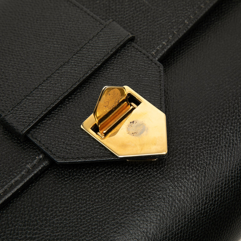 Grained Calfskin Flap Crossbody - Image 7
