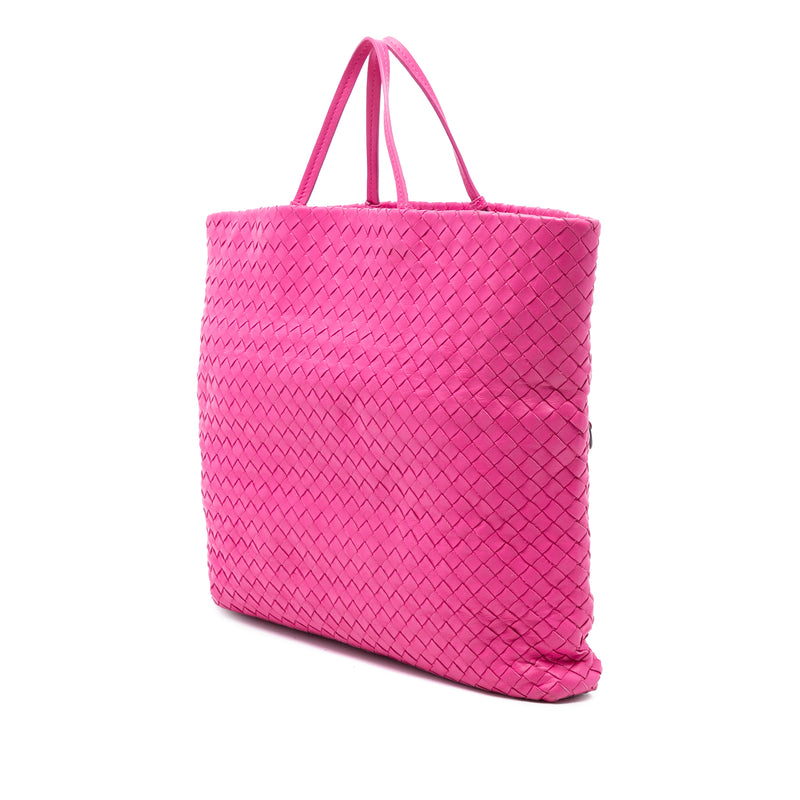 Nappa Intrecciato Fold Over Tote - Image 2