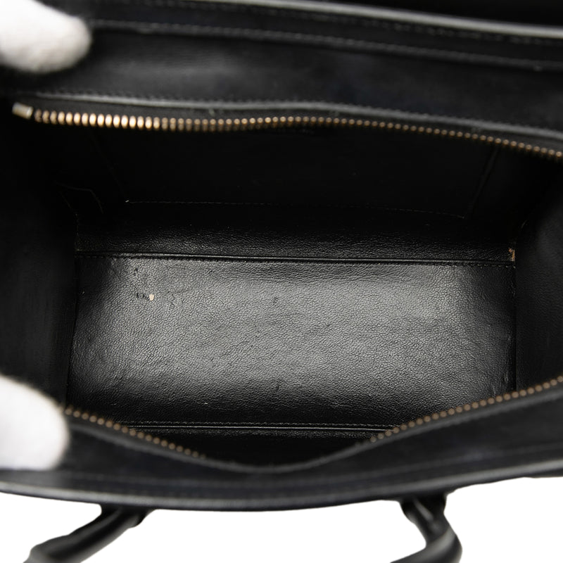 Nano Tricolor Felt Luggage Tote - Image 4