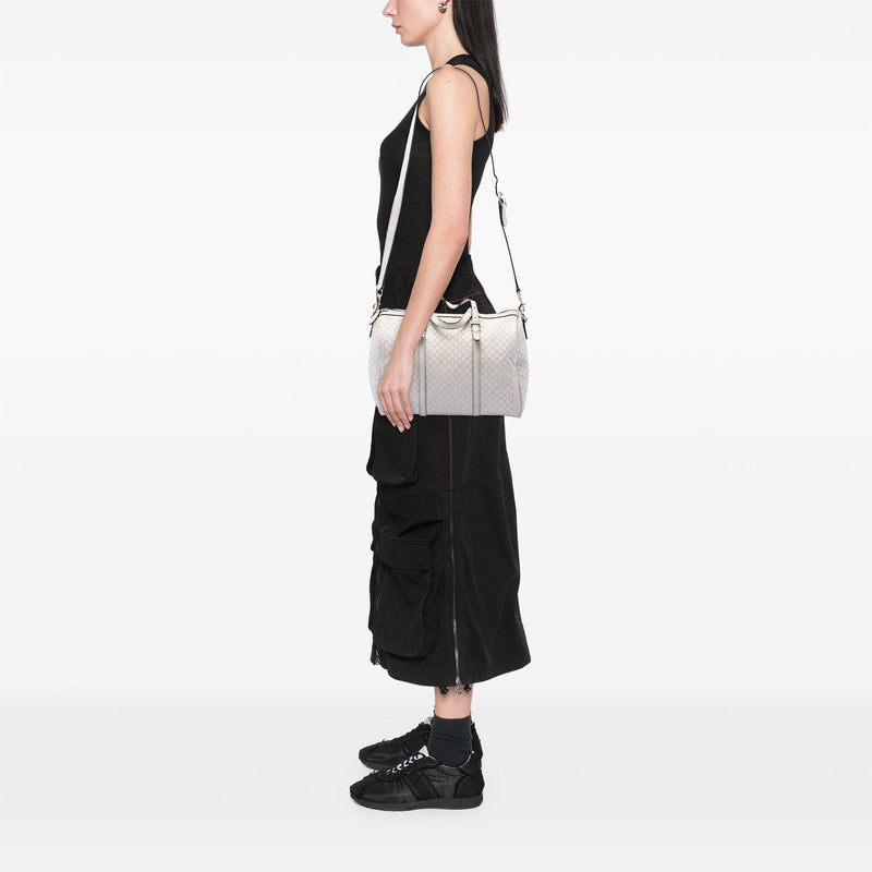 Microguccissima Nice Boston Bag - Image 7
