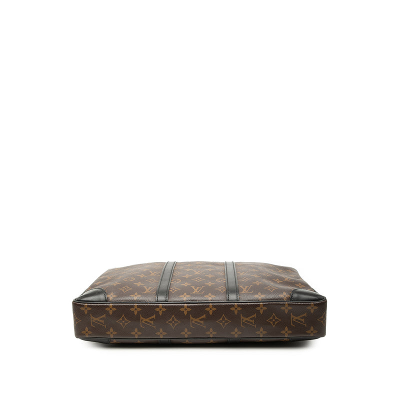 Monogram Macassar Porte Documents Voyage GM - Image 3