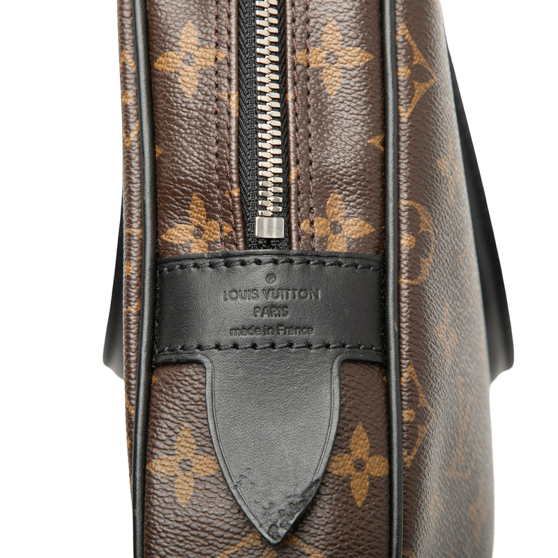 Monogram Macassar Porte Documents Voyage GM - Image 6