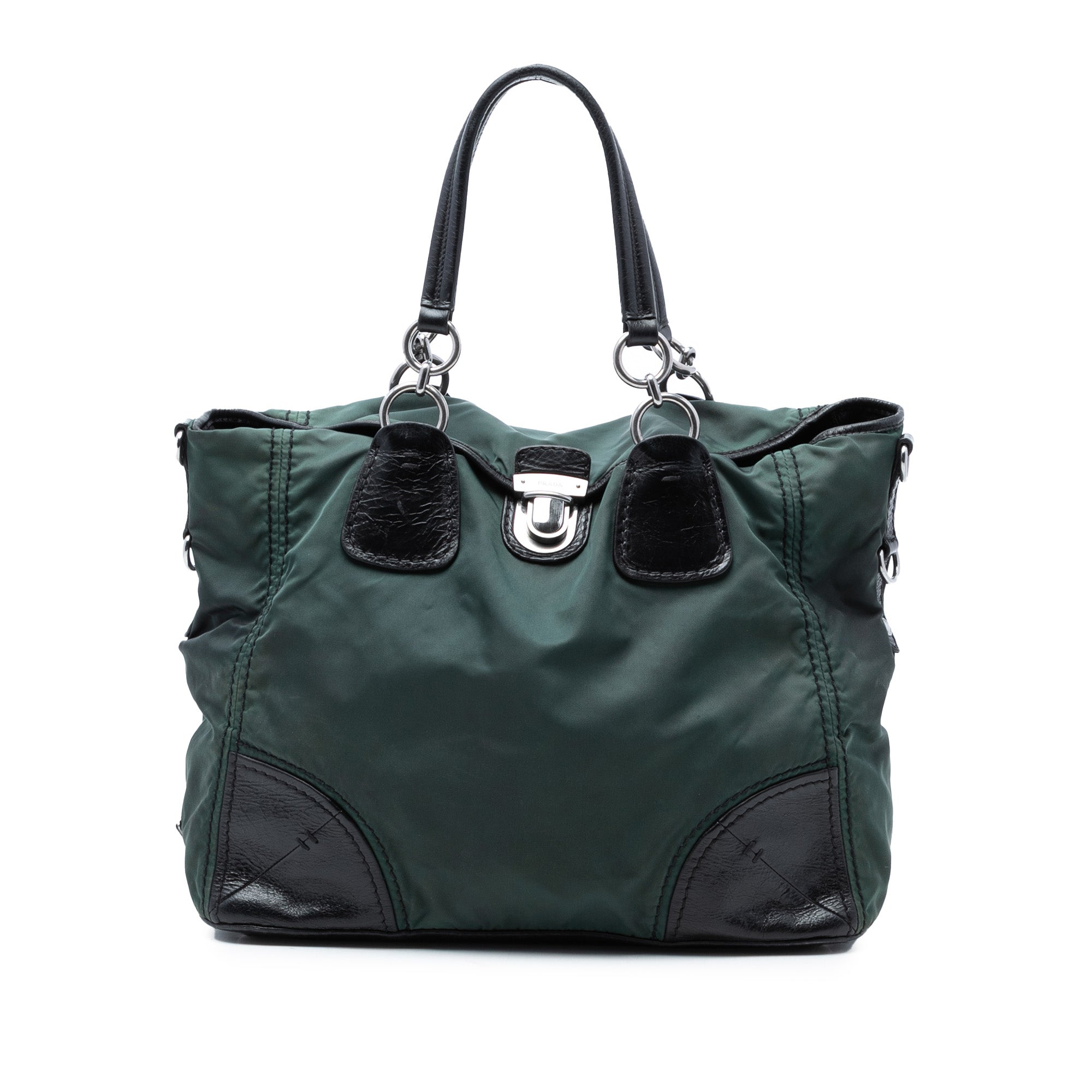 Tessuto Push Lock Convertible Tote - Image 1