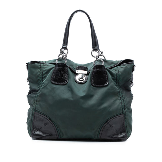 Tessuto Push Lock Convertible Tote - Image 1