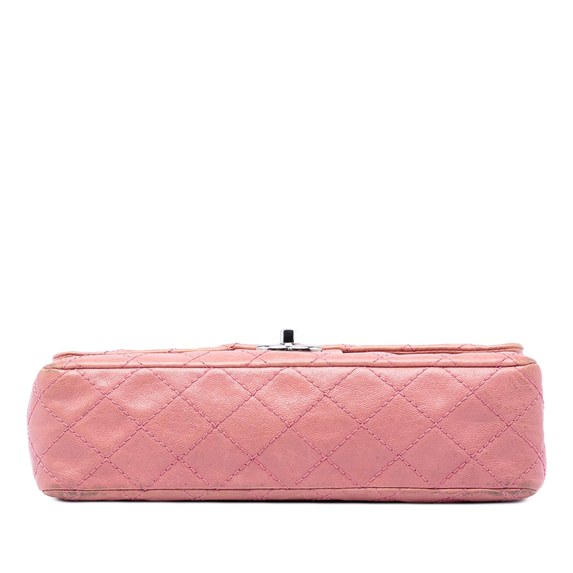 Medium Classic Washed Lambskin Bijoux Chain Double Flap - Image 3