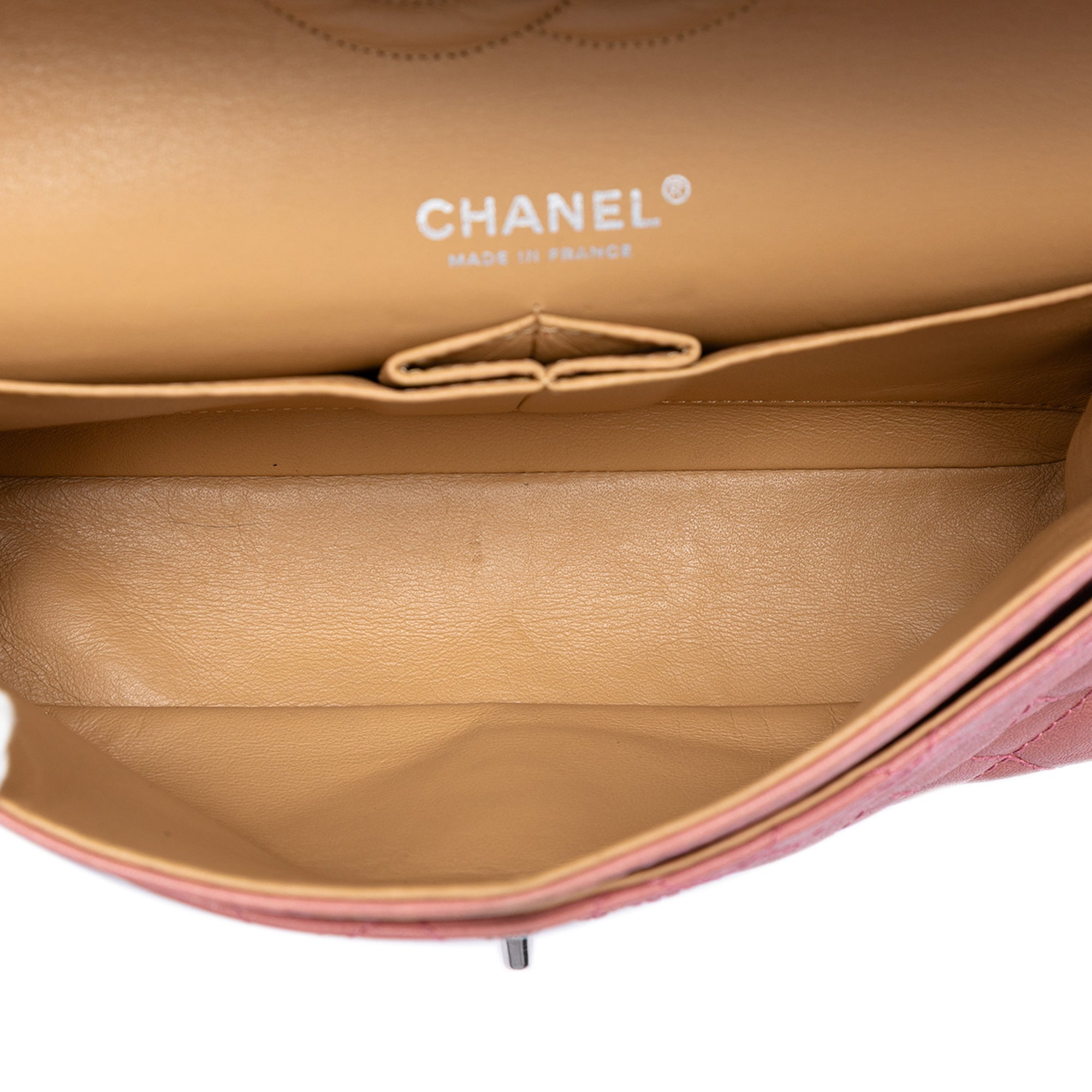 Medium Classic Washed Lambskin Bijoux Chain Double Flap - Image 4