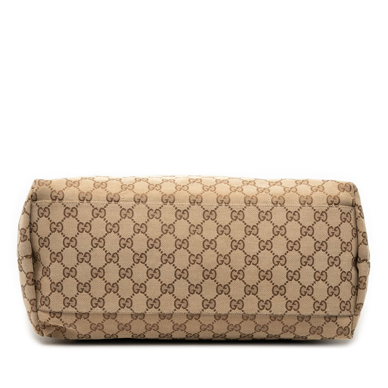 GG Canvas Web Tote - Image 3