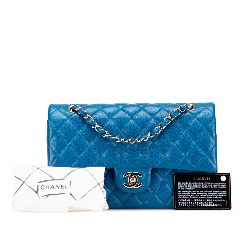 Medium Classic Caviar Double Flap - Image 9