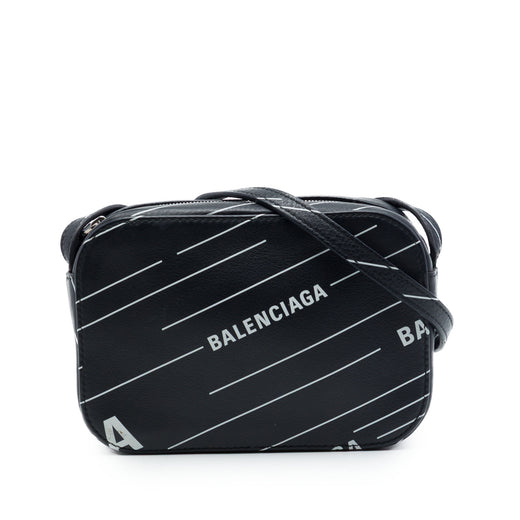 Leather Logo Print Everyday Camera Bag XS - Image 1