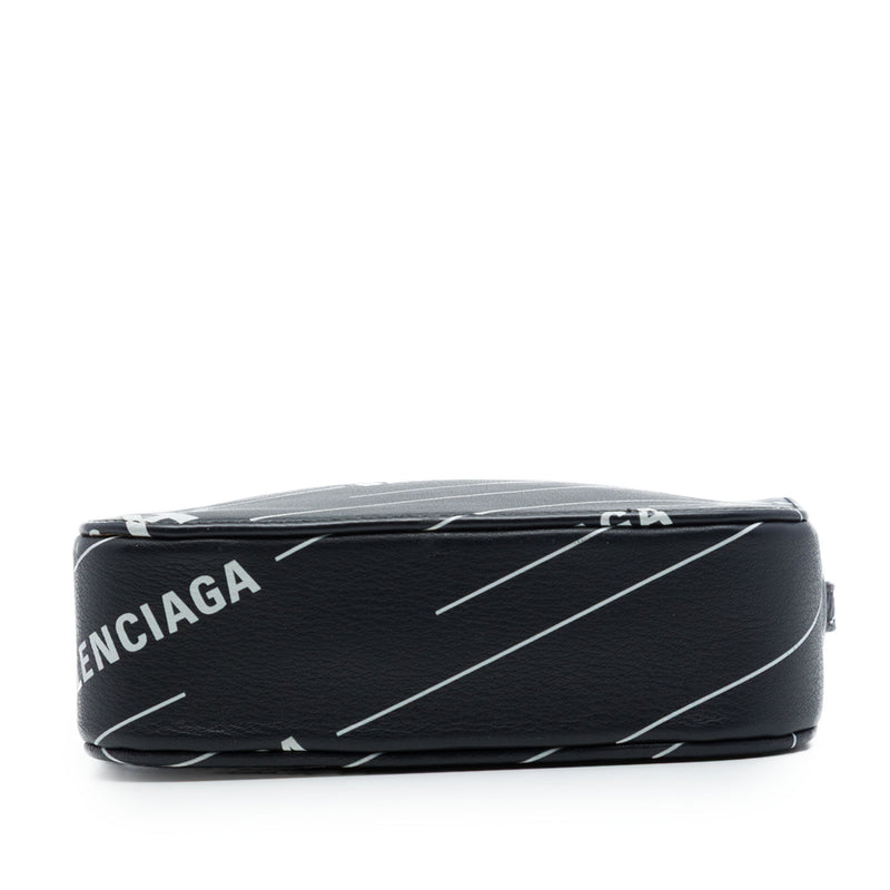 Leather Logo Print Everyday Camera Bag XS - Image 3