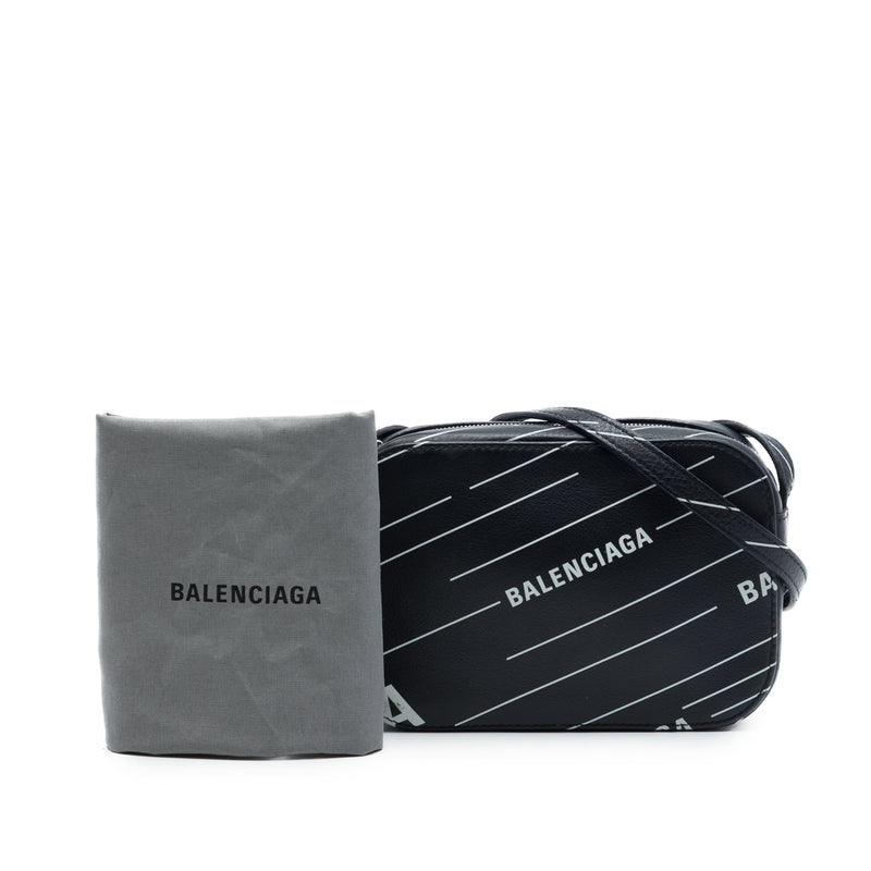 Leather Logo Print Everyday Camera Bag XS - Image 7
