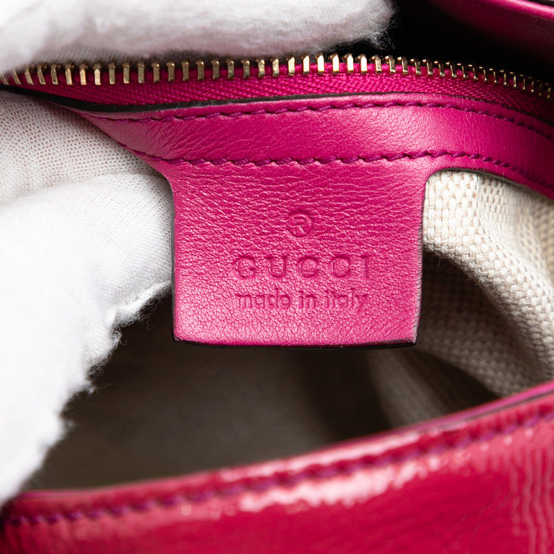 Medium Patent Soho Chain Tote - Image 5