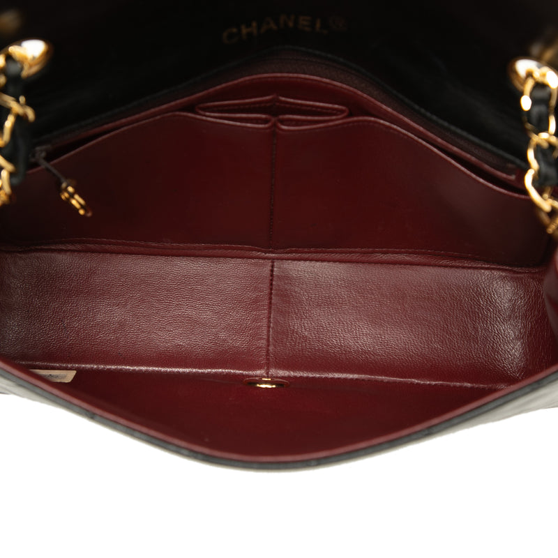 Small CC Quilted Lambskin Full Single Flap - Image 4