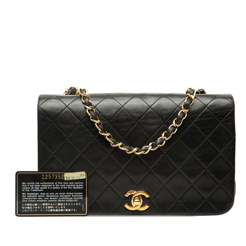 Small CC Quilted Lambskin Full Single Flap - Image 7