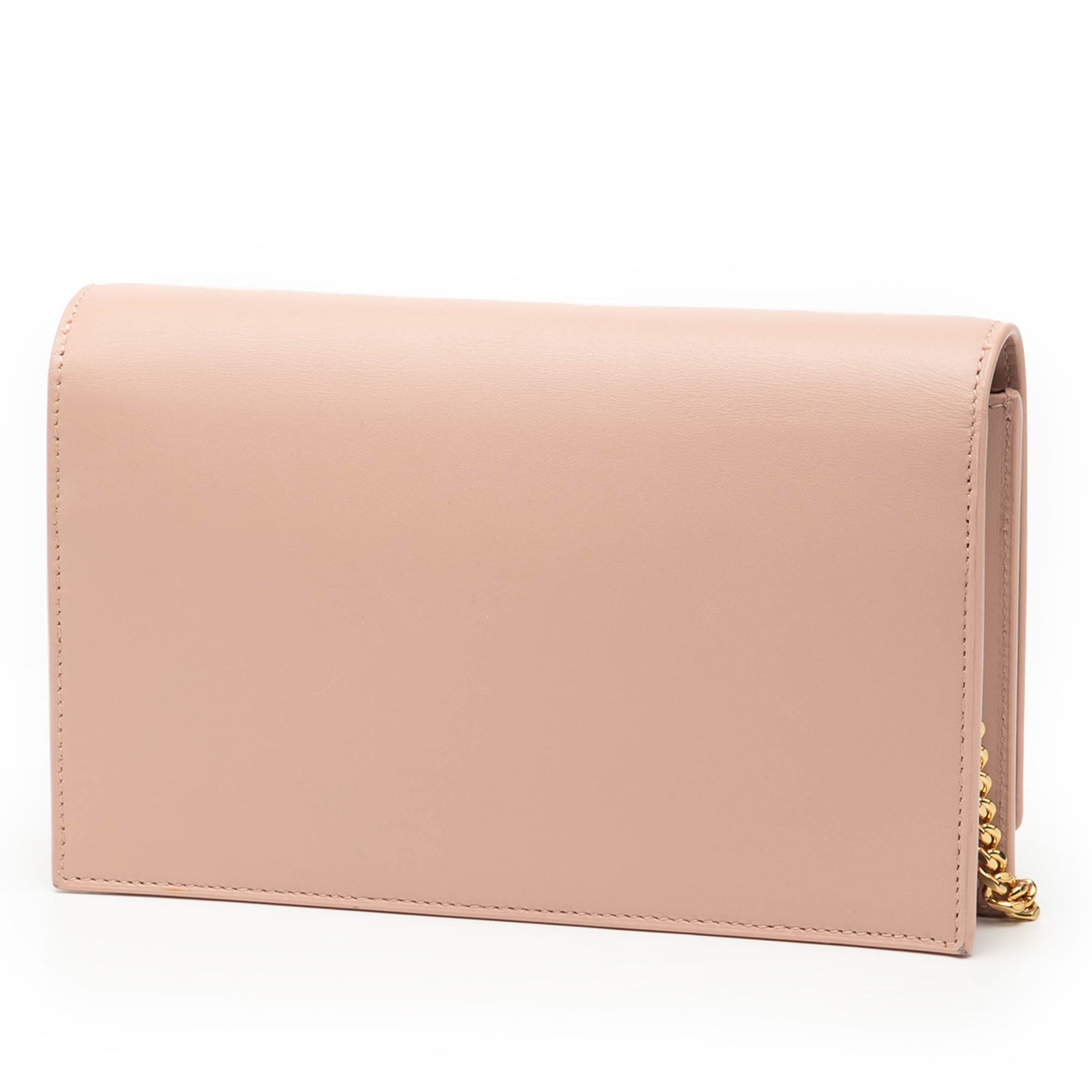Smooth Calfskin Monogram Kate Tassel Wallet on Chain - Image 2