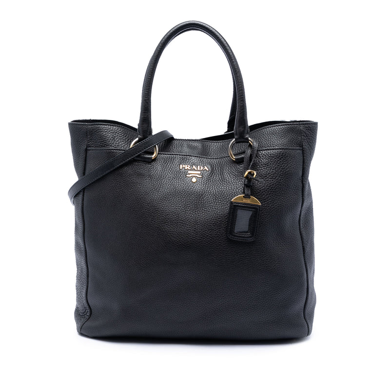 Vitello Daino Open Convertible Tote