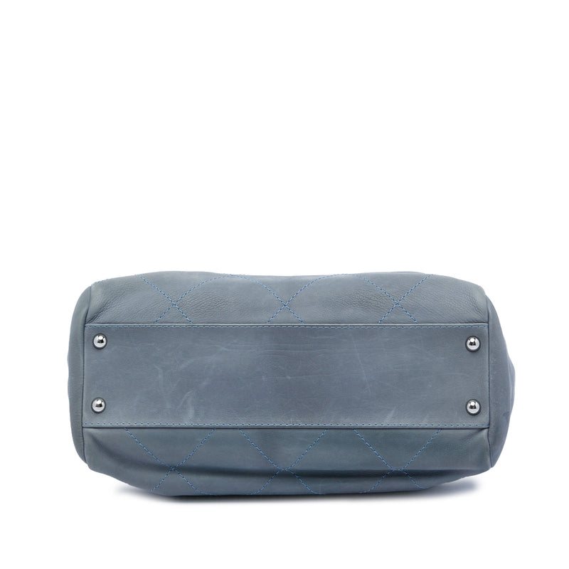 Quilted Calfskin Hamptons Accordion Flap - Image 3