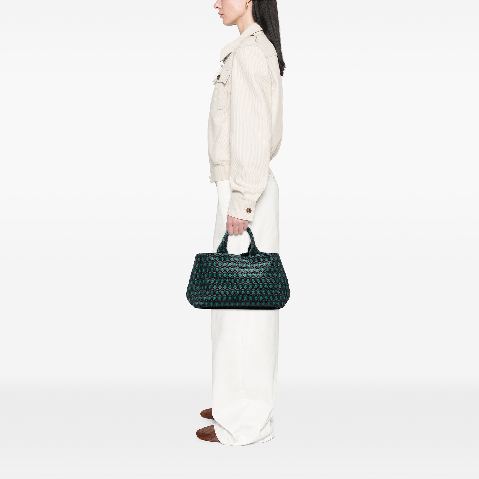 Broccato Canapa Satchel - Image 6