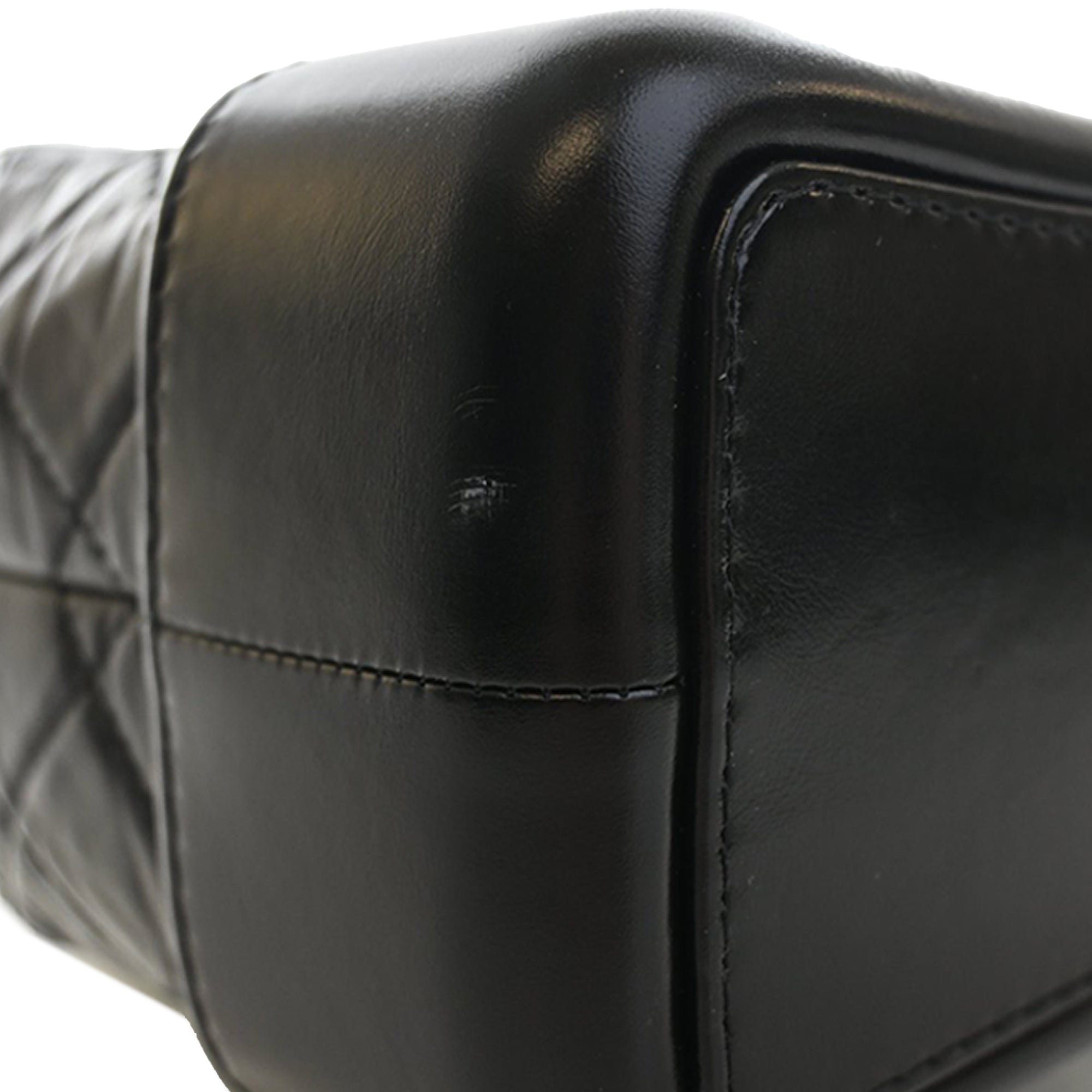 Small Quilted Aged Calfskin Gabrielle Backpack - Image 11