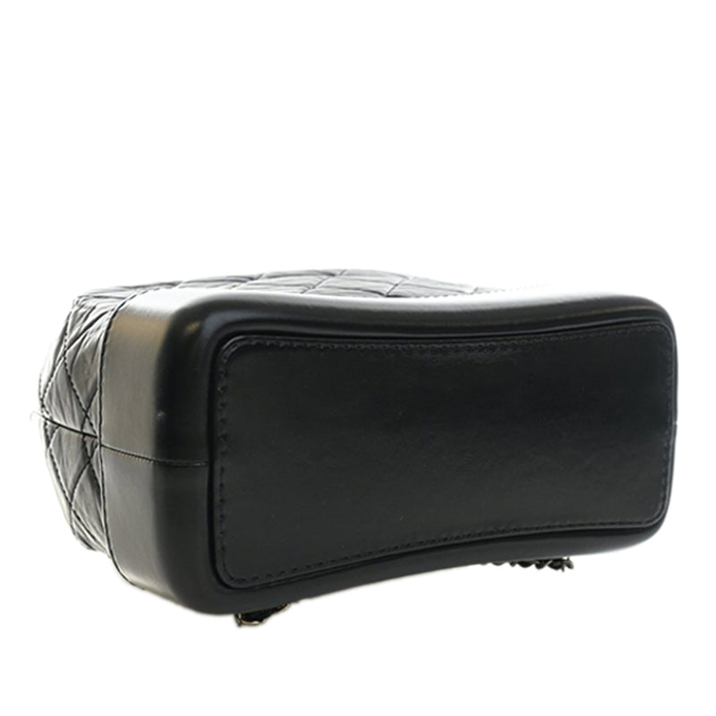 Small Quilted Aged Calfskin Gabrielle Backpack - Image 6