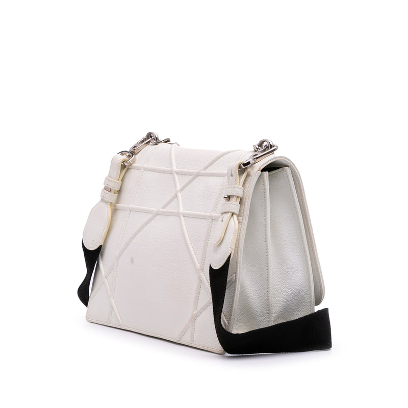 Large Grained Calfskin Diorama Satchel - Image 2