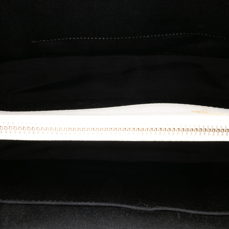 Large Grained Calfskin Diorama Satchel - Image 4
