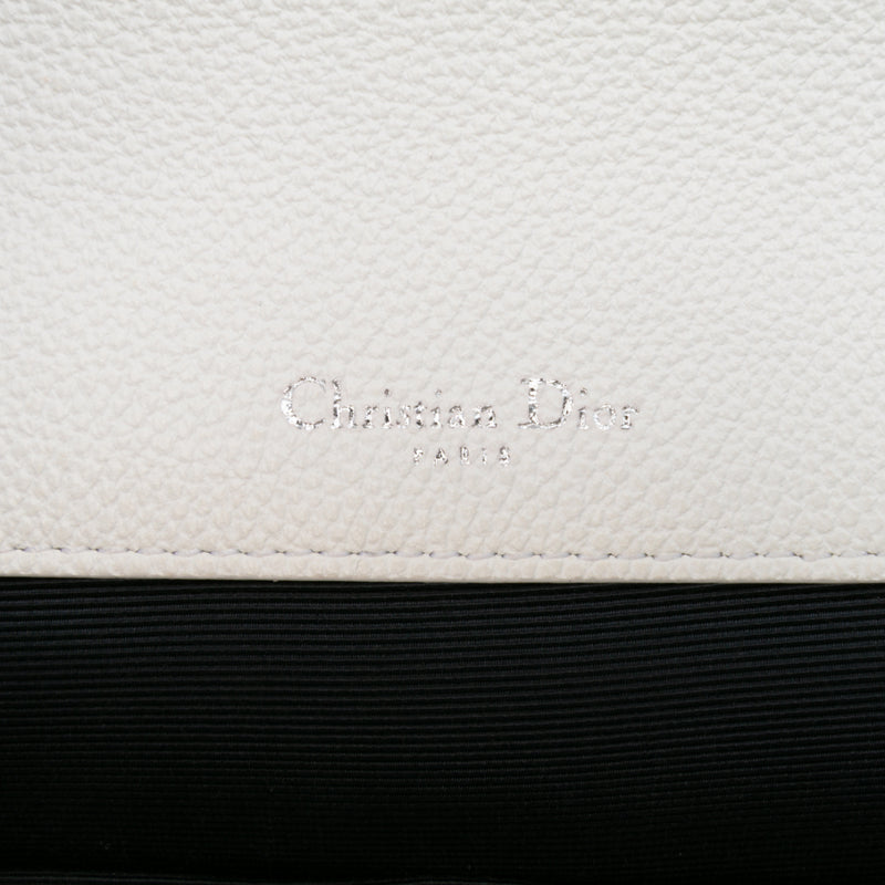 Large Grained Calfskin Diorama Satchel - Image 5