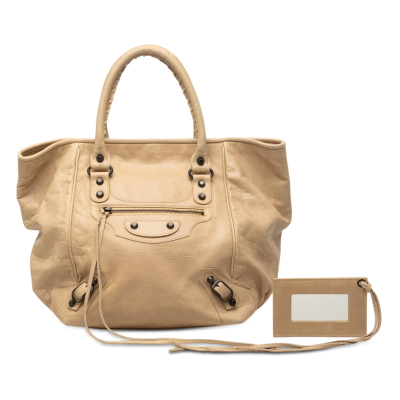 Lambskin Motocross Classic Sunday Tote - Image 8