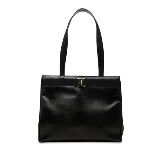 Lizard Embossed Leather Vara Tote - Image 1