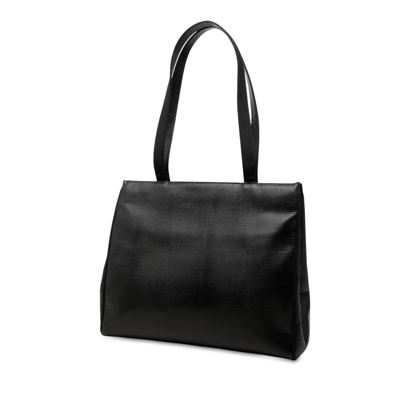 Lizard Embossed Leather Vara Tote - Image 2