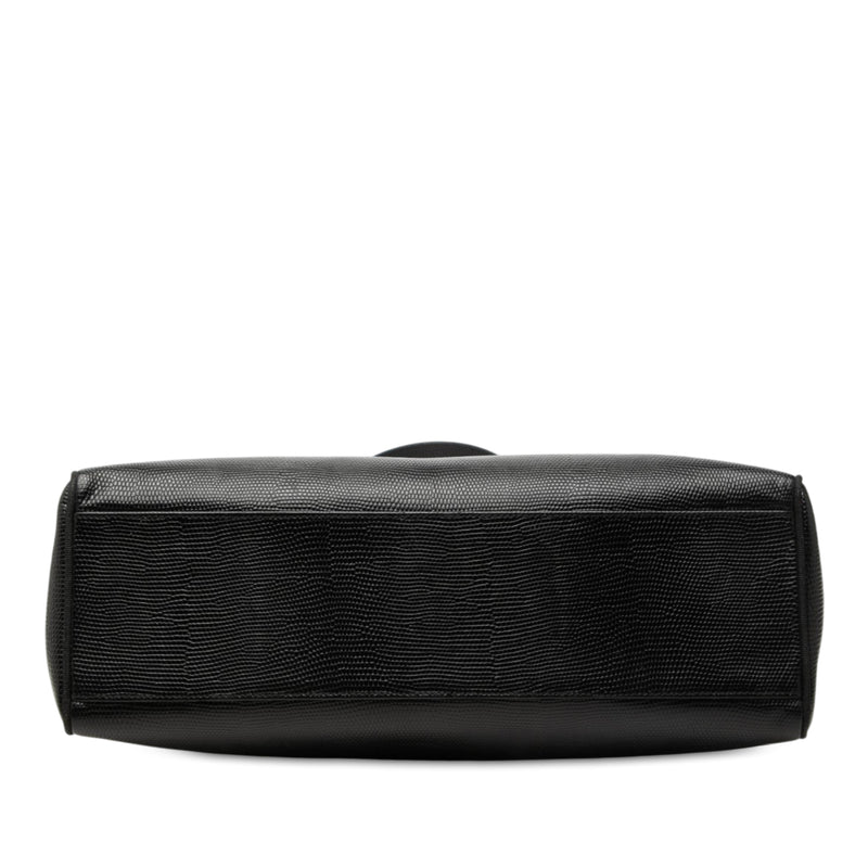 Lizard Embossed Leather Vara Tote - Image 3