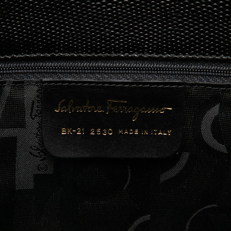 Lizard Embossed Leather Vara Tote - Image 5