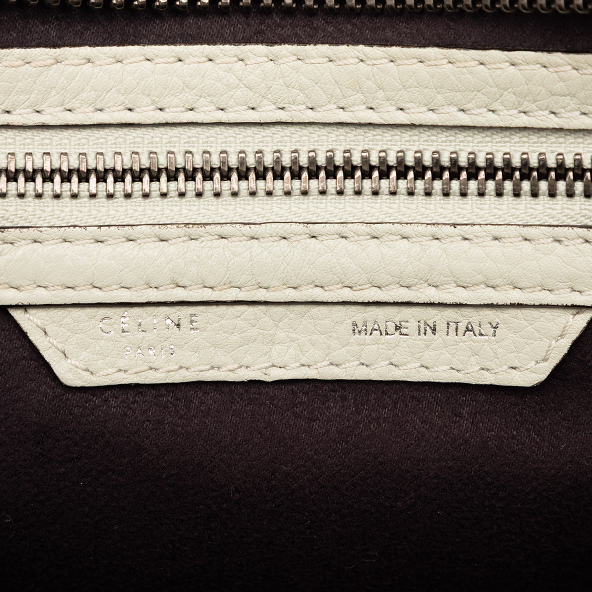 Micro Leather Luggage Tote - Image 5