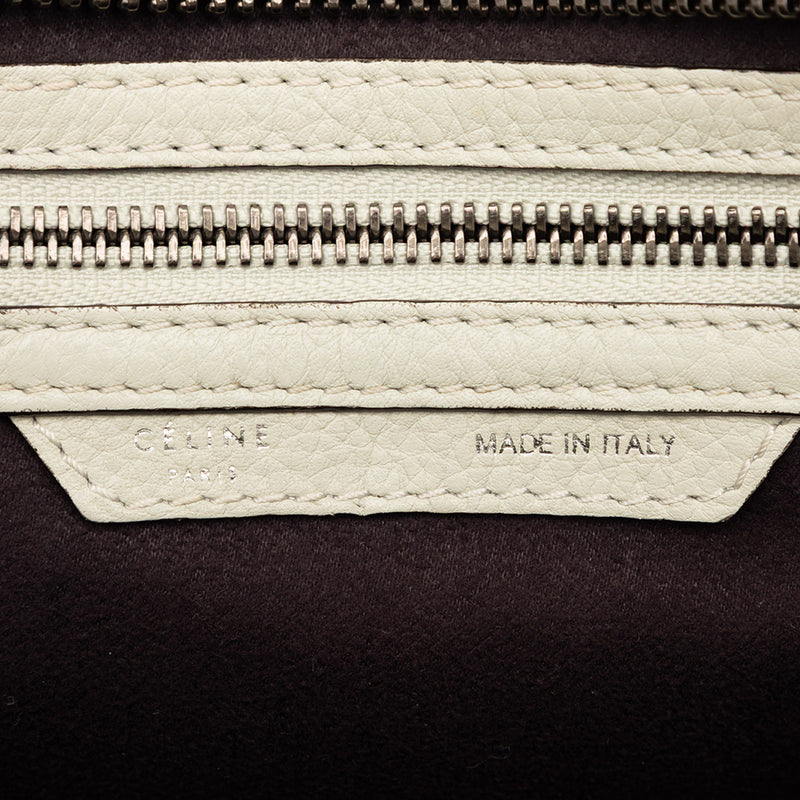 Micro Leather Luggage Tote - Image 5