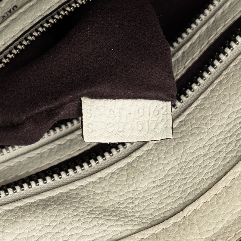 Micro Leather Luggage Tote - Image 6