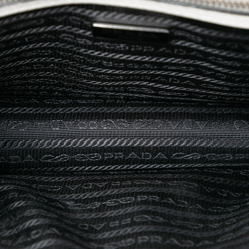 Small Saffiano Sound Lock Chain Crossbody - Image 4
