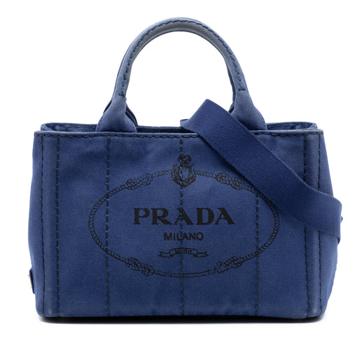 Small Canvas Canapa Logo Satchel - Image 1
