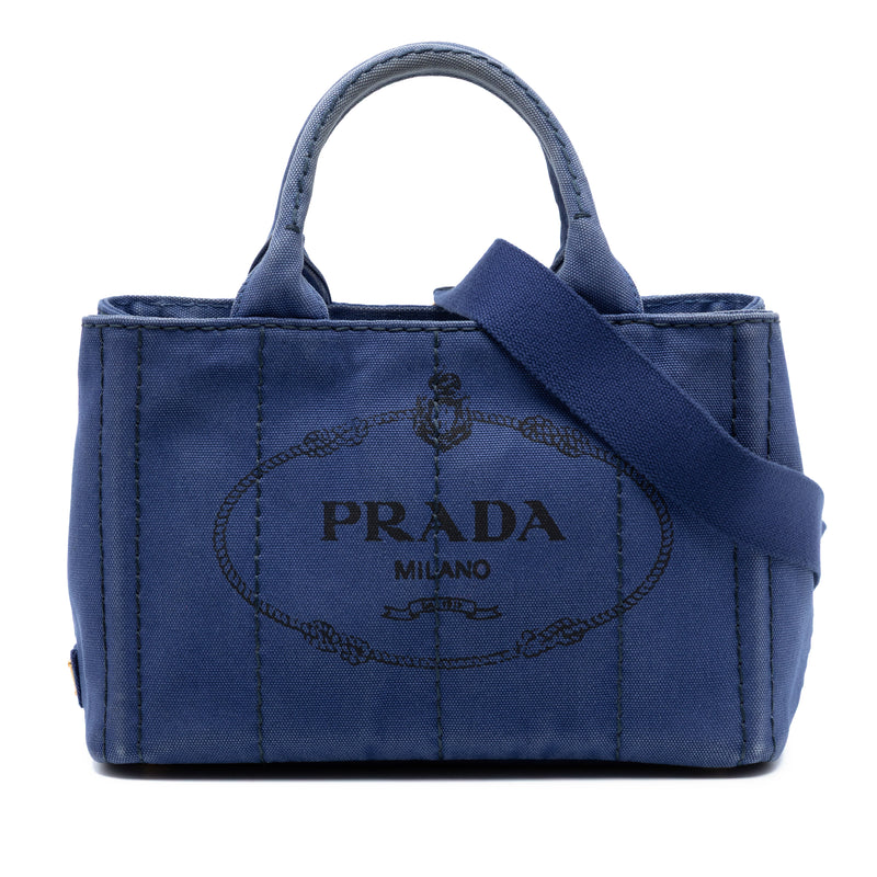 Small Canvas Canapa Logo Satchel