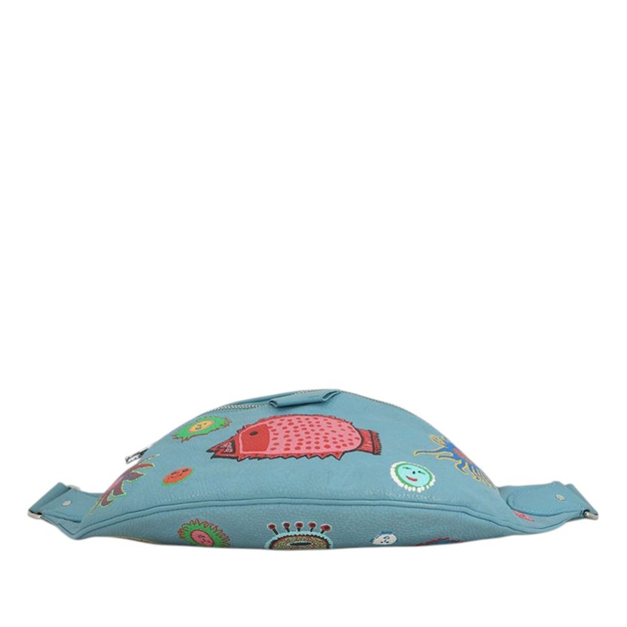 Yayoi Kusama Taurillon Faces Maxi Bumbag - Image 3